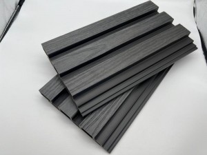 熱銷木塑牆板空心 3 方孔 173x27 毫米多色優質木纖維 HDPE 防水外牆裝飾