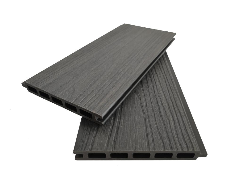 Hot Sale Co-extrusion DIY fencing screen hollow 5 square holes 151x20mm natural appearance weather resistant  for outdoor decoration Featured Image